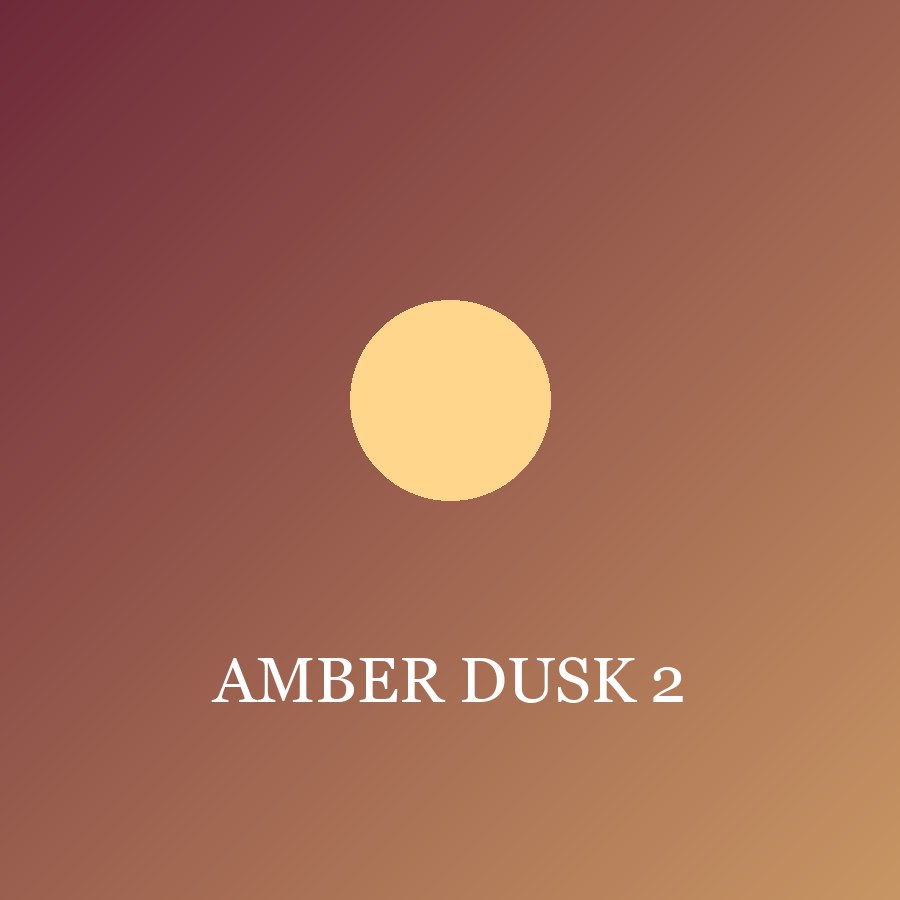 [TEST] Amber Dusk, second photo